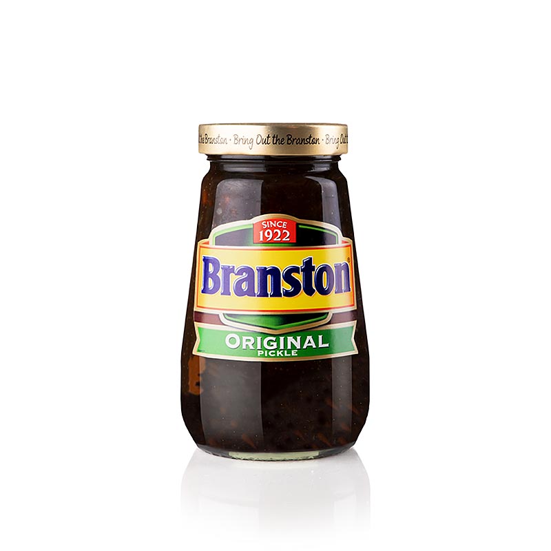 Relish aux cornichons, legumes et epices Branston - 720g - Verre