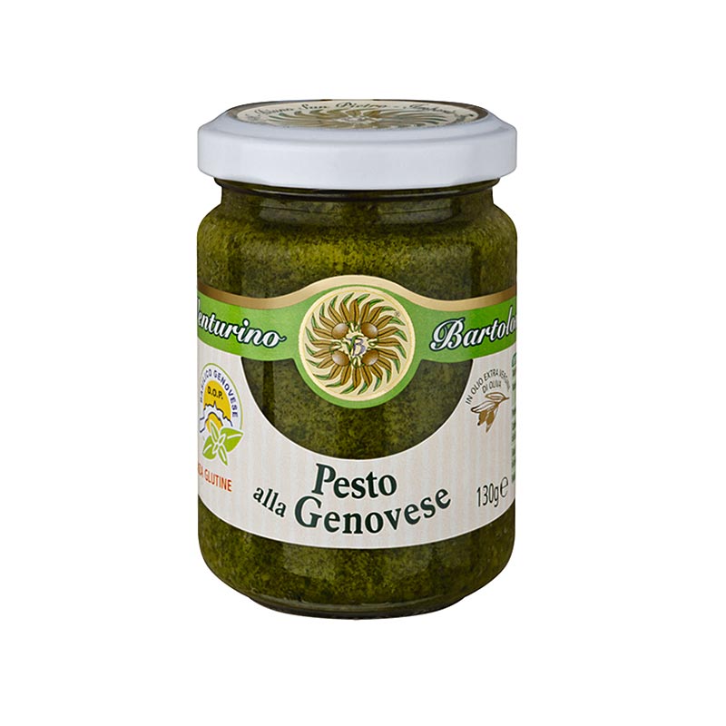 Pesto alla Genovese, sauce basilic, Venturino - 130g - Verre