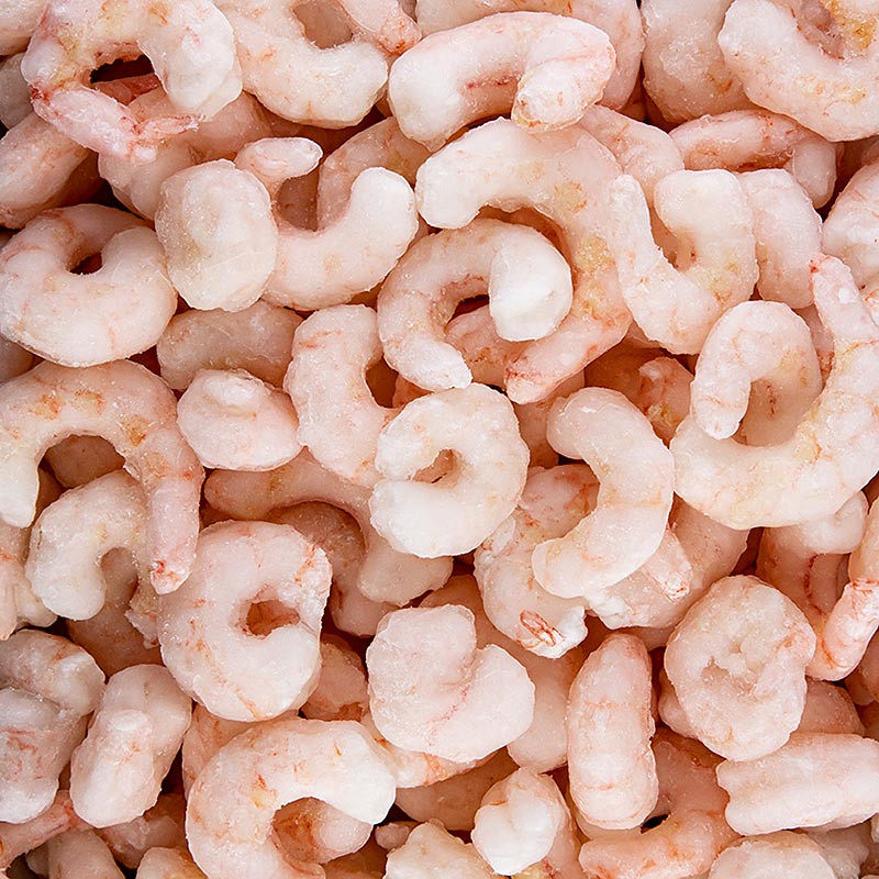 Crevettes arctiques, decortiquees, cuites, glacees - 1 kg - sac