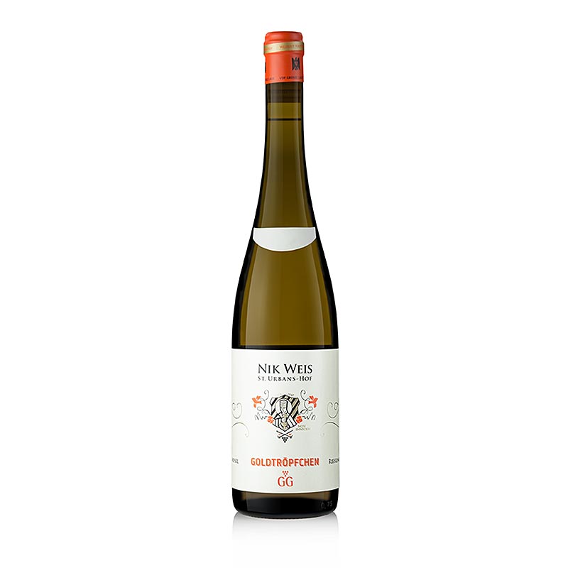 2021er Goldtröpfchen Riesling GG, trocken, 12 % vol., Nik Weis - 750 ml - Flasche