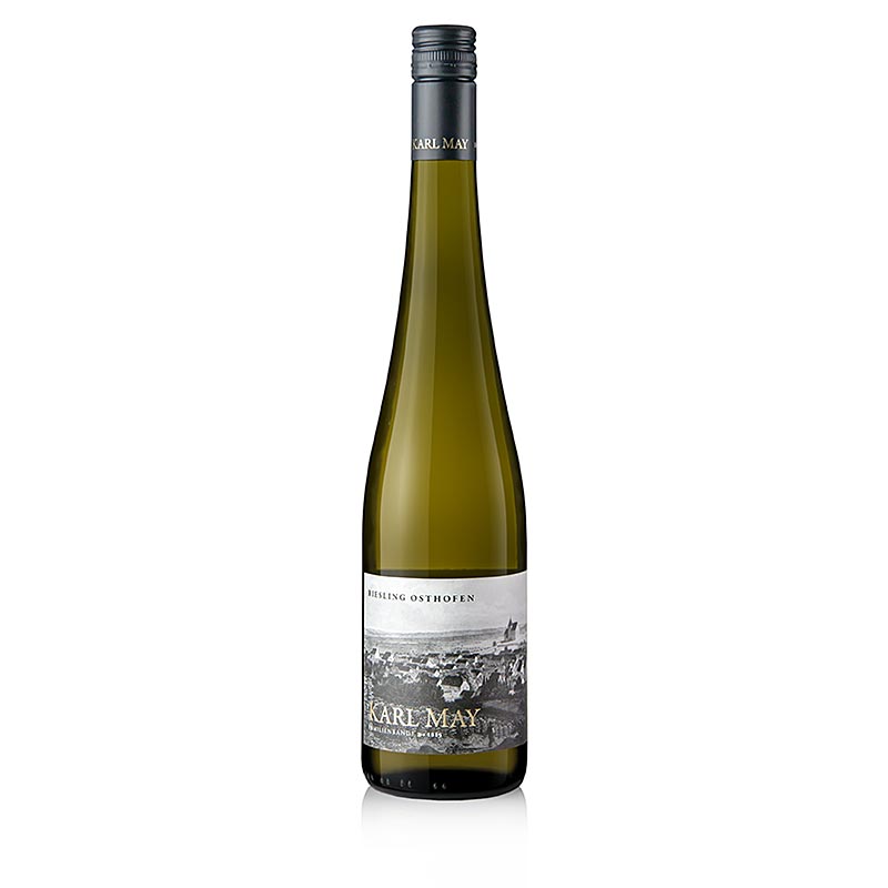 2021er Osthofener Riesling, trocken, 12% vol., Karl May, BIO - 750 ml - Flasche