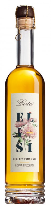 Elisi, Grappa Assemblage, Assemblage of Aged Grappa, Berta - 0,5 l - flaske