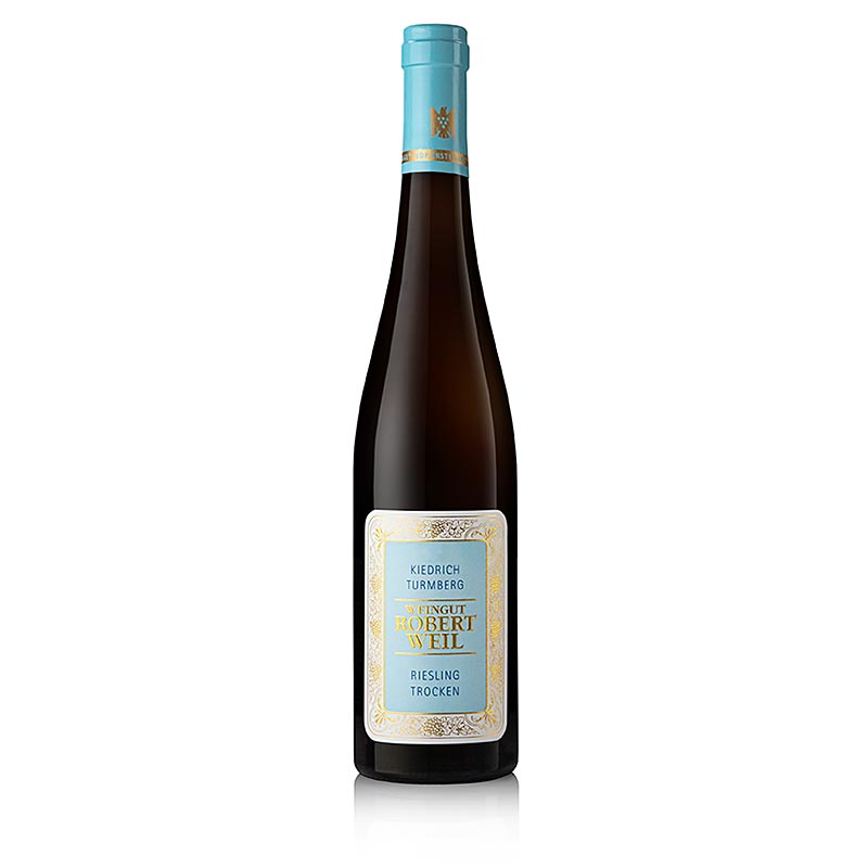 2018er Kiedrich Turmberg Riesling, trocken, 13% vol., Robert Weil - 750 ml - Flasche