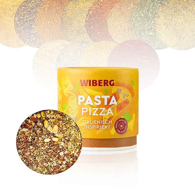 Wiberg, pates/pizza, melange d`assaisonnement d`inspiration italienne - 85g - peut