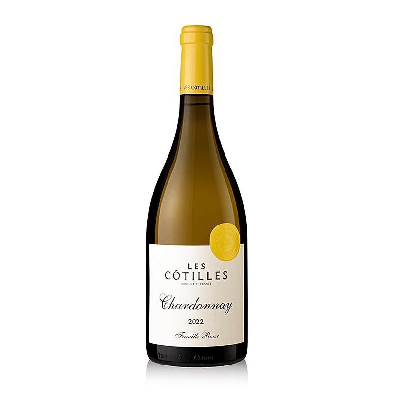 2022er Chardonnay Les Cotilles, trocken, 13,0% vol., Roux - 750 ml - Flasche