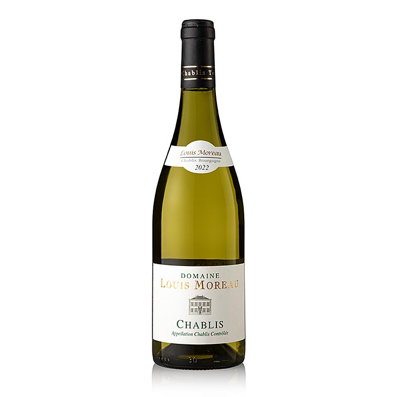 2022er Chablis, trocken, 12,5% vol., Louis Moreau - 750 ml - Flasche