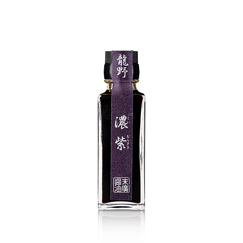 Sauce soja - Shoyu (Murasaki / Crimson), Noir (Sandanshikomi), Shizen no Aji - 100ml - bouteille