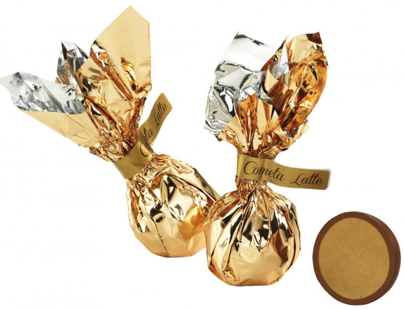 Le comete oro latte, sfuso, chocolate praline with cream filling, Venchi - 1,000g - kg