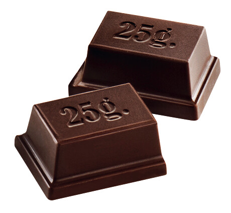 Chocoladepiedra 60% met vanille, pure chocolade 60% met vanille, Simón Coll - 200 gr - Deel