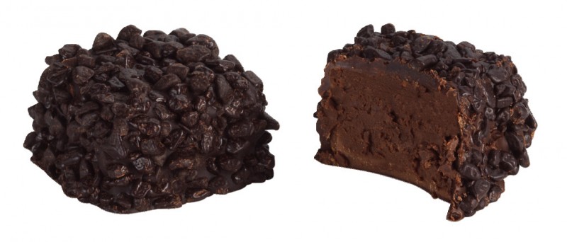 Cubotto Chocoviar Crema Cacao, dark chocolate praline with cocoa cream filling, Venchi - 1,000g - kg