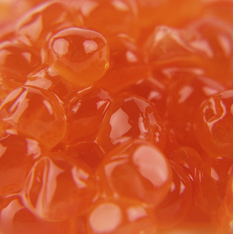 Keta - caviar, de salmon - 100 gramos - Vaso Keta - caviar, de salmon - 100 gramos - Vaso