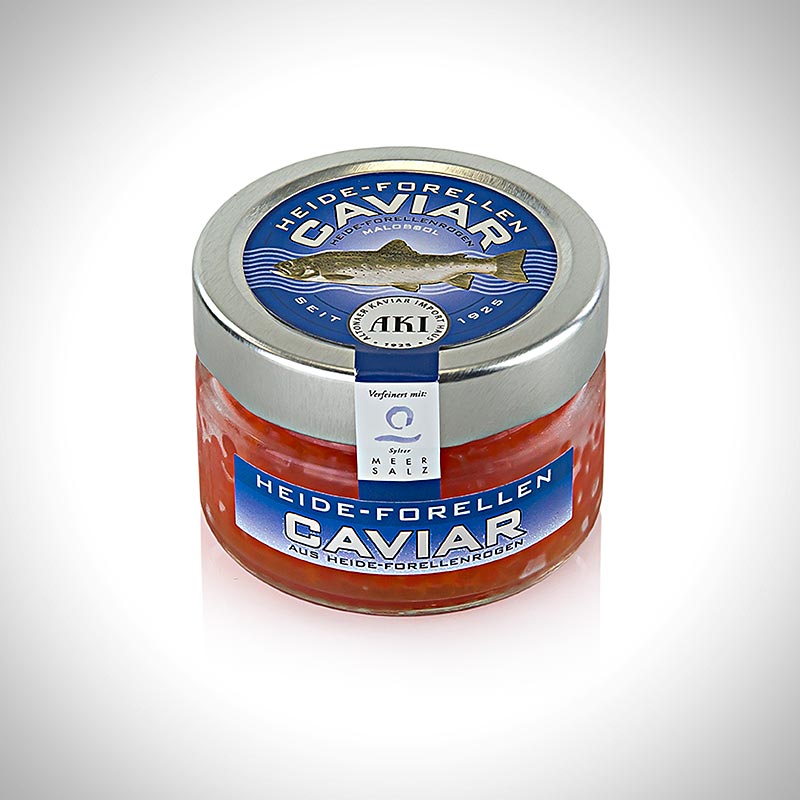 Caviar de truita, daurat - taronja - 100 g - Vidre Caviar de truita, daurat - taronja - 100 g - Vidre