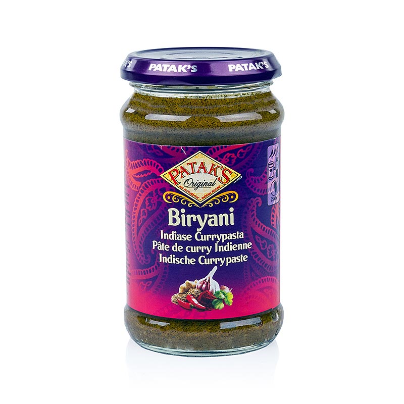 Pasta Biryani suave, Patak`s - 283g - Vaso