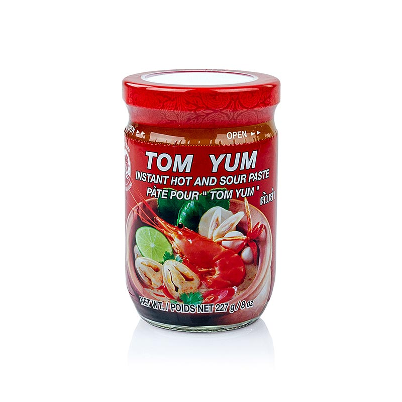 Tom Yum-pasta, varm och sur till soppor - 227g - Glas