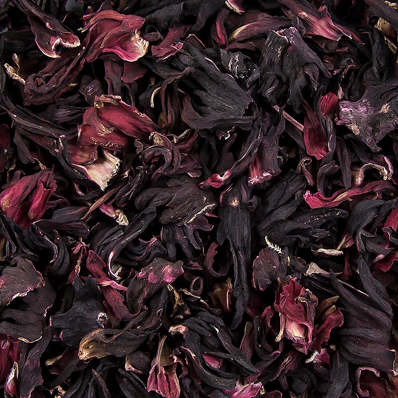 Hibiscus blom, thurrkudh - 100 g - taska