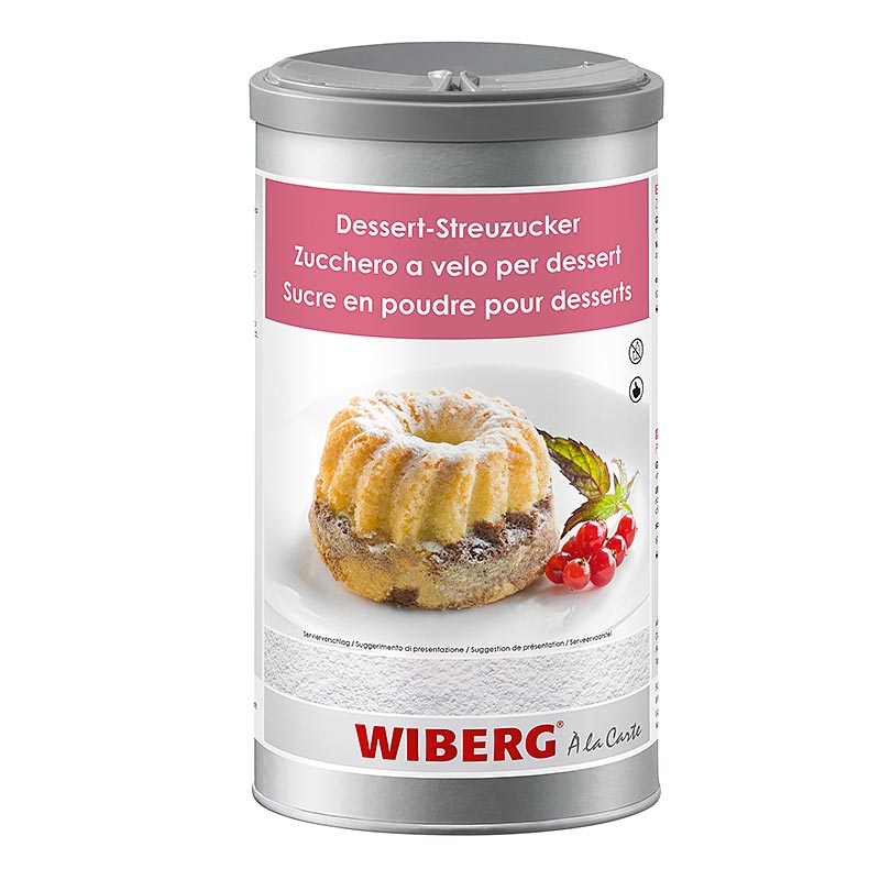 Wiberg dessert sockerberedning (strosocker, sot sno) - 750 g - Aroma saker