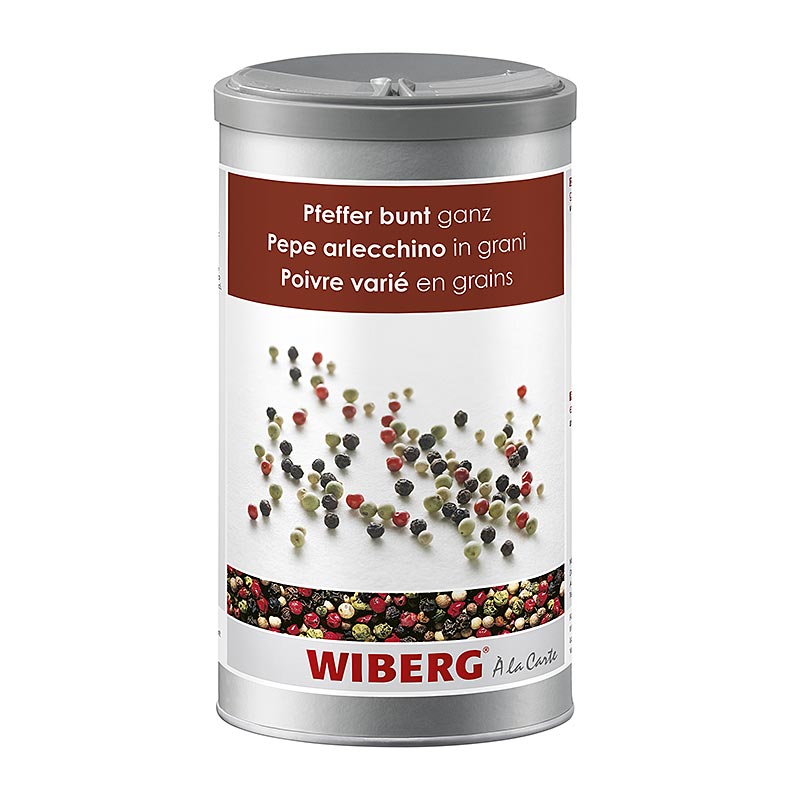 Pimenta Wiberg colorida, inteira - 550g - Aroma seguro