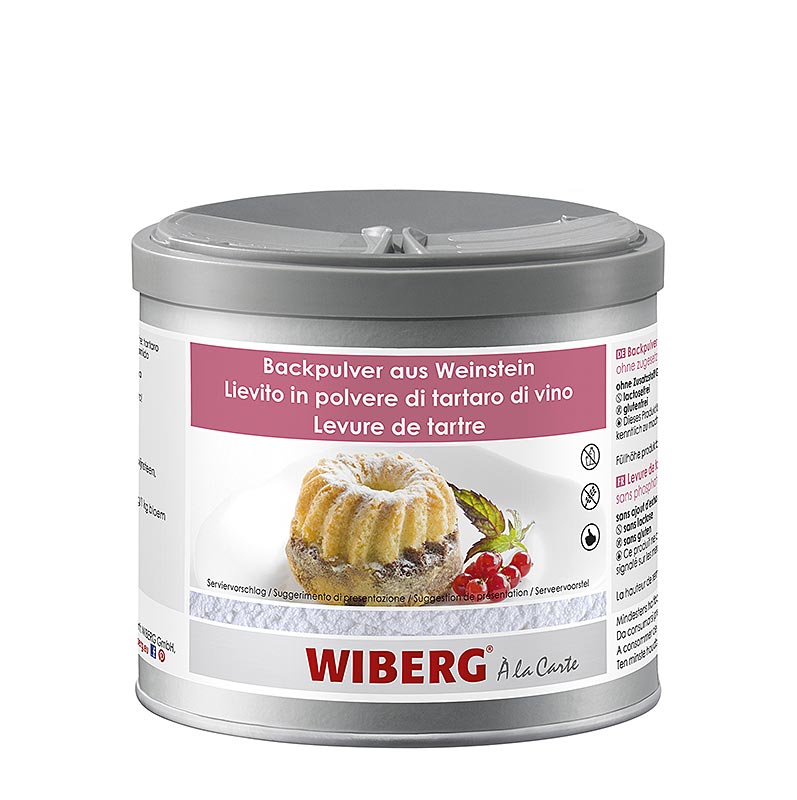 Pols de coure Wiberg fet de crema de tartar, sense fosfat afegit - 420 g - Aroma segur