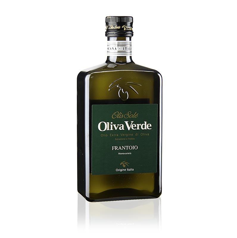 Azeite virgem extra, Oliva Verde, 100% Frantoio, Toscana - 500ml - Garrafa