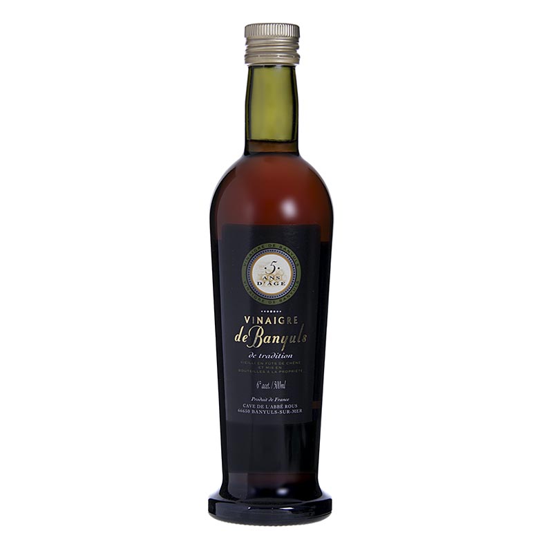 Vinagre de vinho tinto Banyuls, metodo Orleans, Roussillon, El Gallet - 500ml - Garrafa