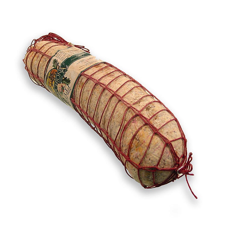 Salame de erva-doce Finocchiona, Toscana, Gelli - aproximadamente 2,3 kg - solto