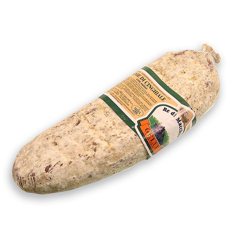 Salami platt (Spianata) vildsvin / flask, Gelli - ca 550 g - losa