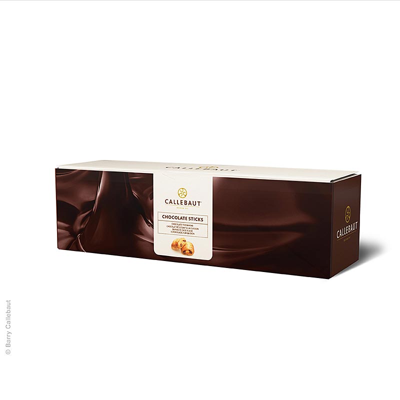 Callebaut sjokoladepinner, moerke til baking, ca 300 stk, 8cm, 44% kakao - 1,6 kg, ca 300 stk - Kartong