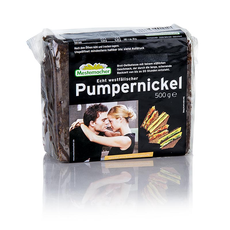 Pumpernickel, fette rettangolari - 500 g - Foglio