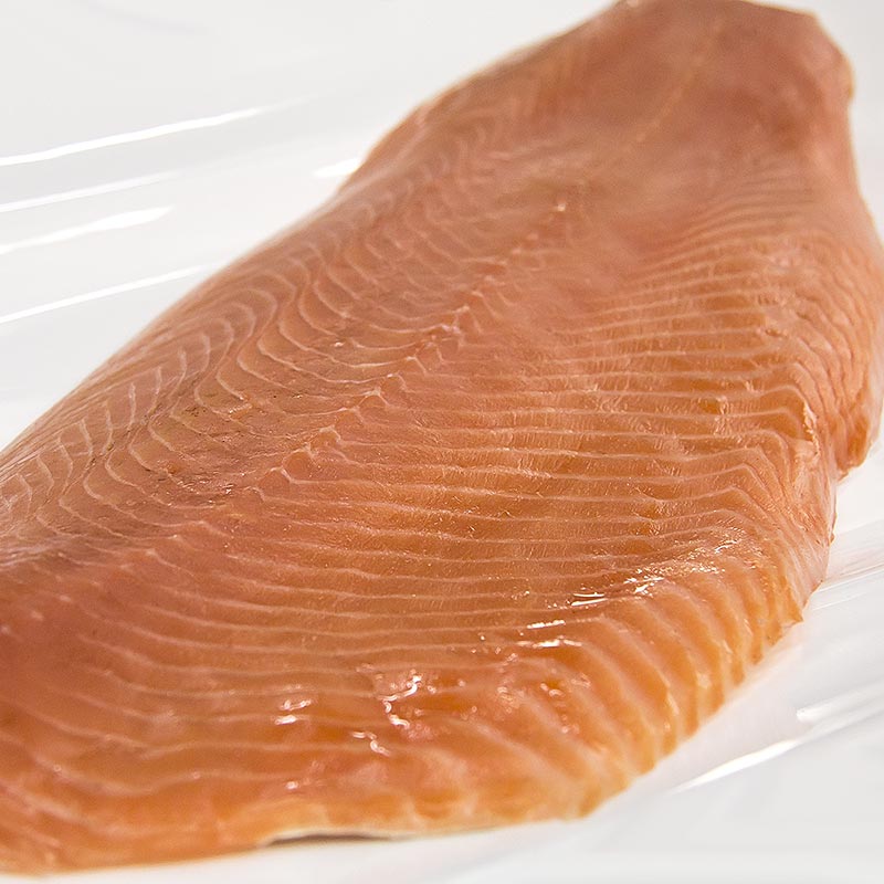 Salmone scozzese affumicato, intero, non tagliato - circa 1,3 kg - vuoto