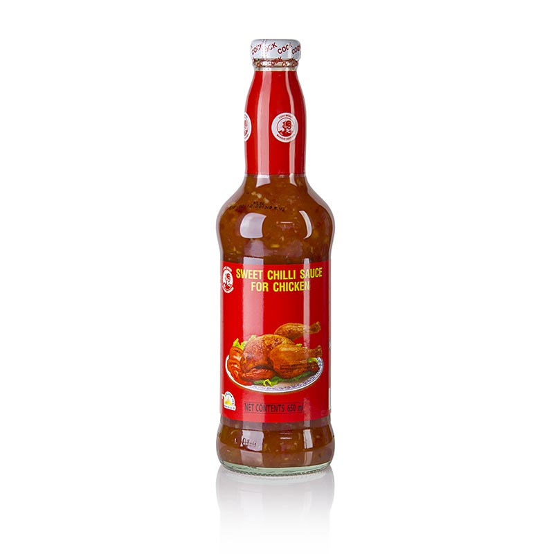 Salsa de chile para aves, Gold Label, Cock Brand - 650ml - Botella