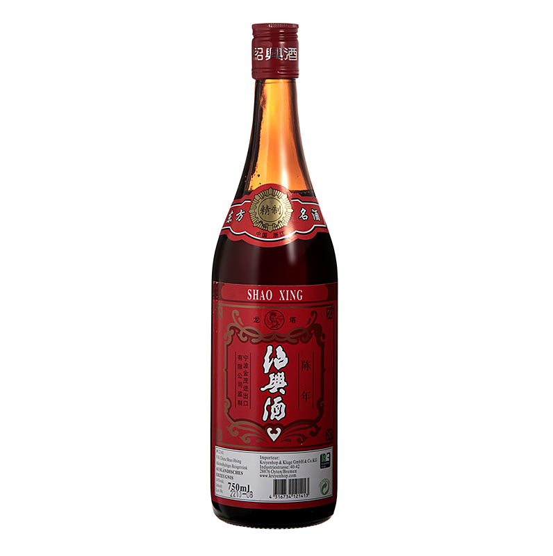 Riisiviini - Shao Xing, Kiina, 14 tilavuusprosenttia. - 750 ml - Pullo