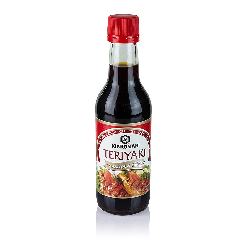 Salsa Teriyaki - come salsa e marinata, Kikkoman - 250 ml - Bottiglia