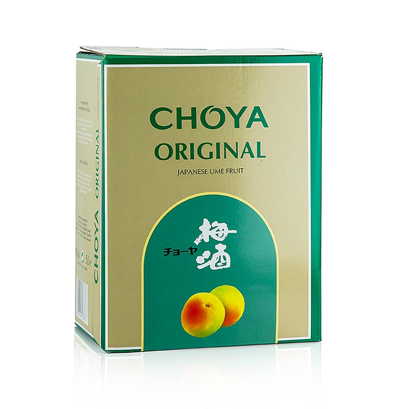 Vino de ciruela Choya Original (Ciruela) 10% vol. - 5 litros - Bolsa en caja