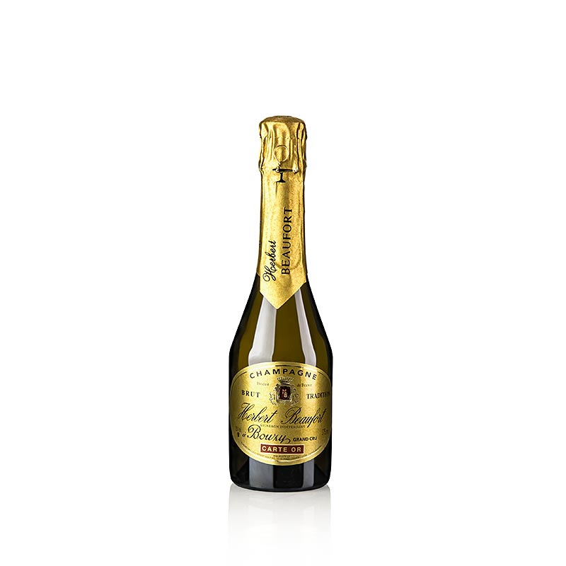 Champagne Herbert Beaufort Carte dOr Grand Cru, brut, 12% vol. - 375 ml - Flaska