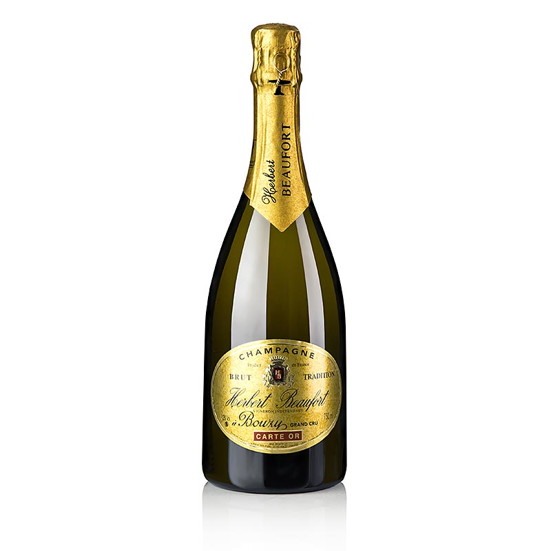 Samppanja Herbert Beaufort Carte dOr Grand Cru, brut, 12 % til. - 750 ml - Pullo