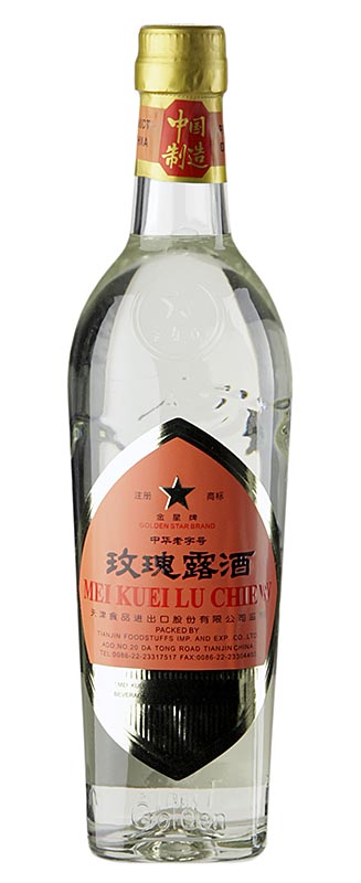 Rosenbladslikor - Mei Kuei Lu Chiew, 54% vol. - 500 ml - Flaska