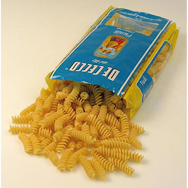 De Cecco Fusilli, n. 34 - 12 kg, 24 x 500 g - Cartulina