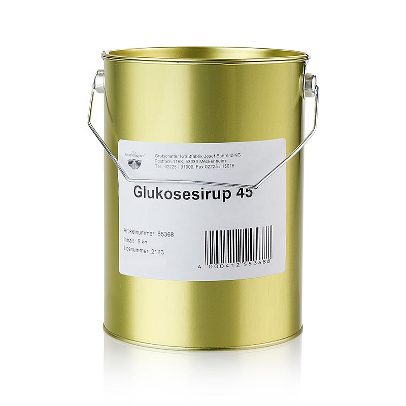 Glukosesirup 45° - godteri sirup - 5 kg - kan