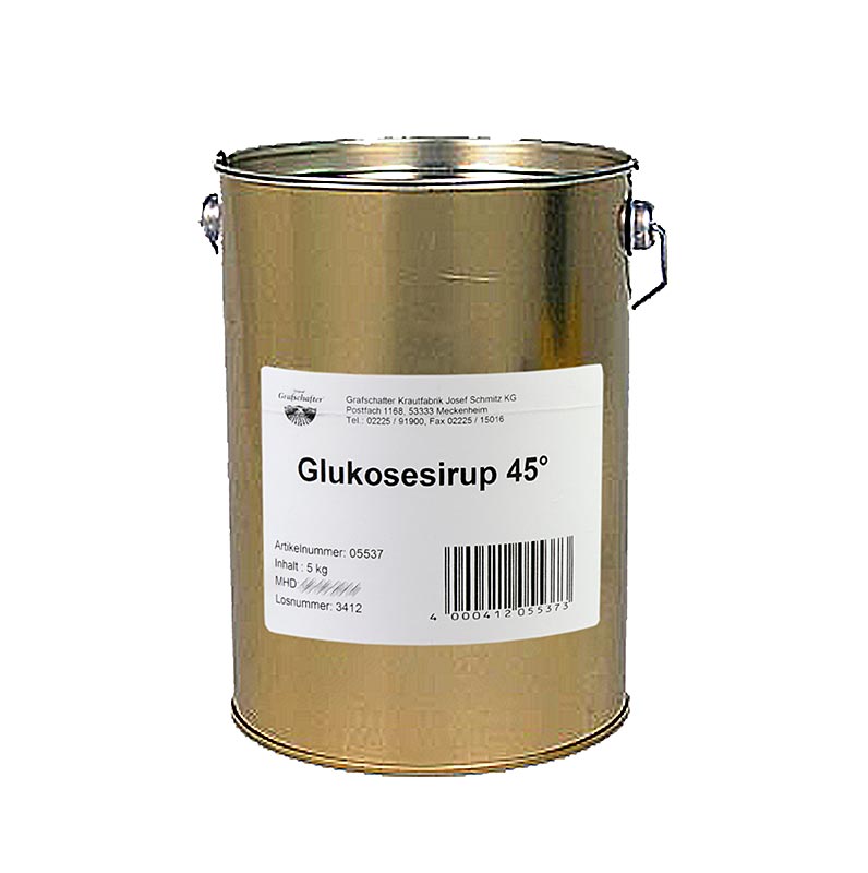 Glukosesirup 45° - godteri sirup - 5 kg - kan