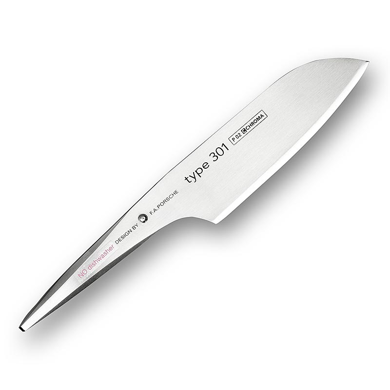 Chroma typ 301 P-2 Santoku gronsakskniv, vagning och hackning av orter, 18cm - Design av FA Porsche - 1 del - lada