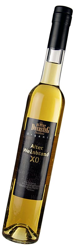 Dwersteg Organic Brandy Old XO 38% vol., ORGANIKE - 500 ml - Shishe