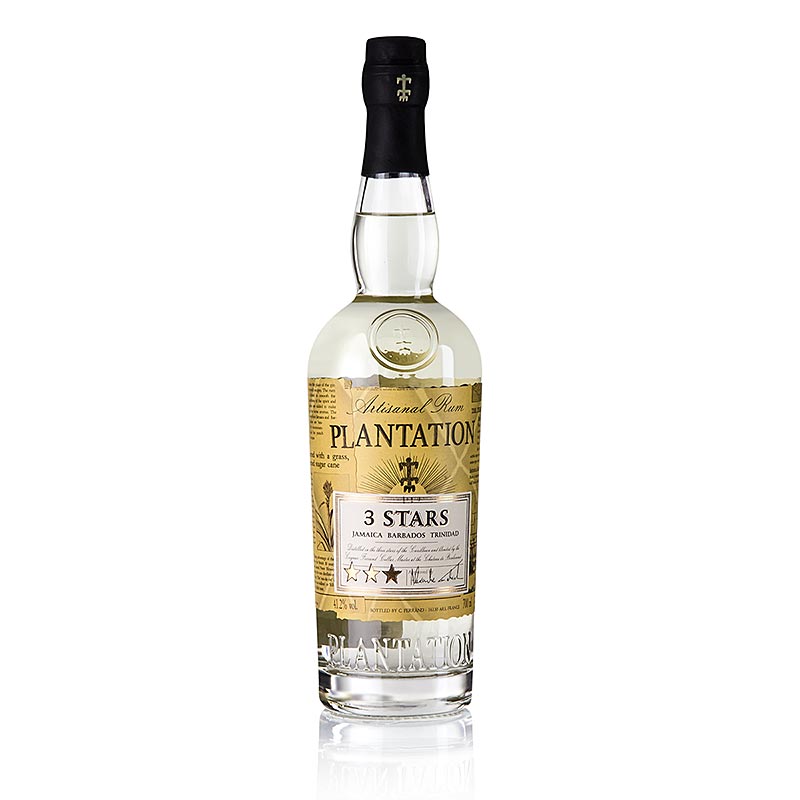 Planteray (Plantation) Rum 3 Stars, weiß, 41,2% vol. - 700 ml - Flasche