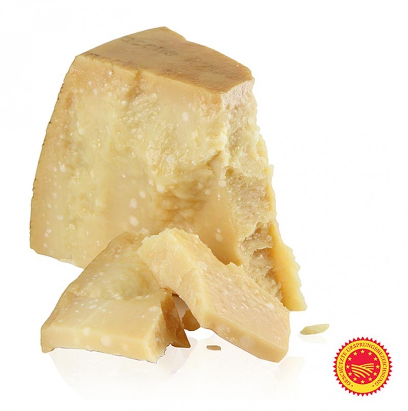 Queso parmesano - Parmigiano Reggiano di Vacche Rosse DOP (DOP), minimo 24 meses - aproximadamente 1000 gramos - vacio