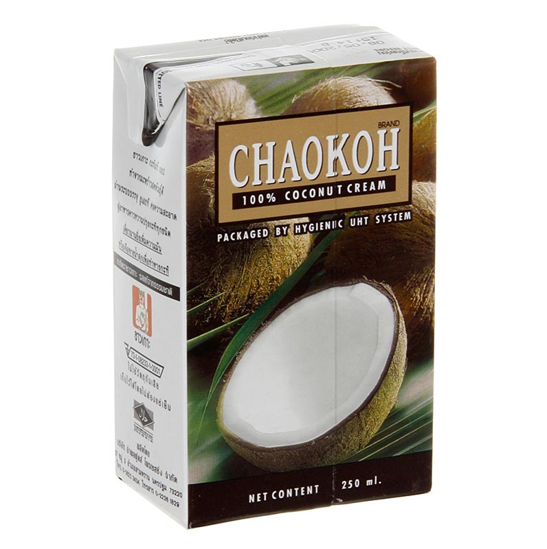 Leche de coco, Chaokoh - 250ml - paquete tetra