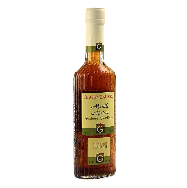 Vinagre de frutas Gegenbauer de albaricoque, 5 % de acido - 250ml - Botella