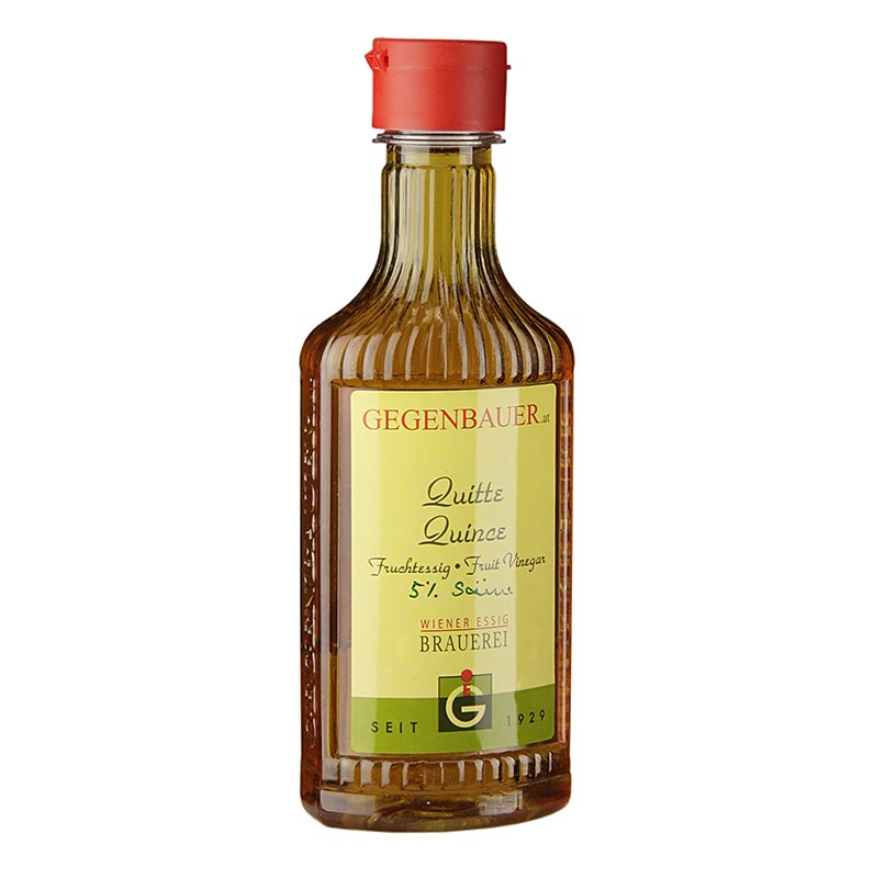 Marmelo, vinagre de frutas Gegenbauer, 5% de acido - 250ml - Garrafa