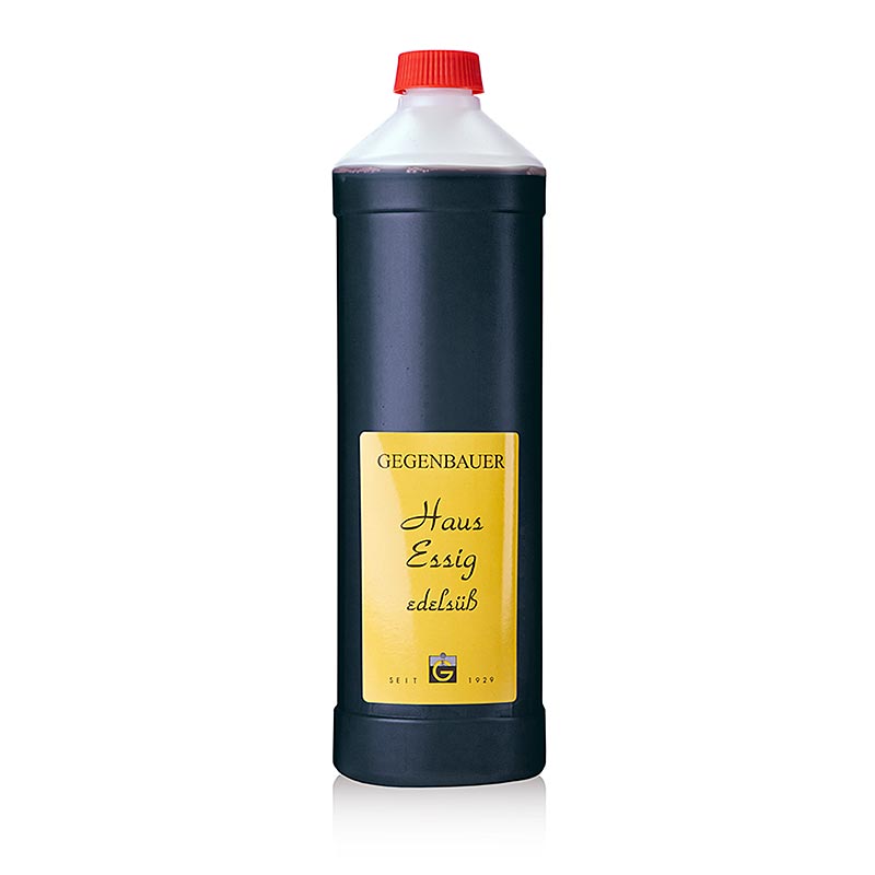 Gegenbauer huseddik, soet, roed, 5 % syre - 1 liter - PE flaske