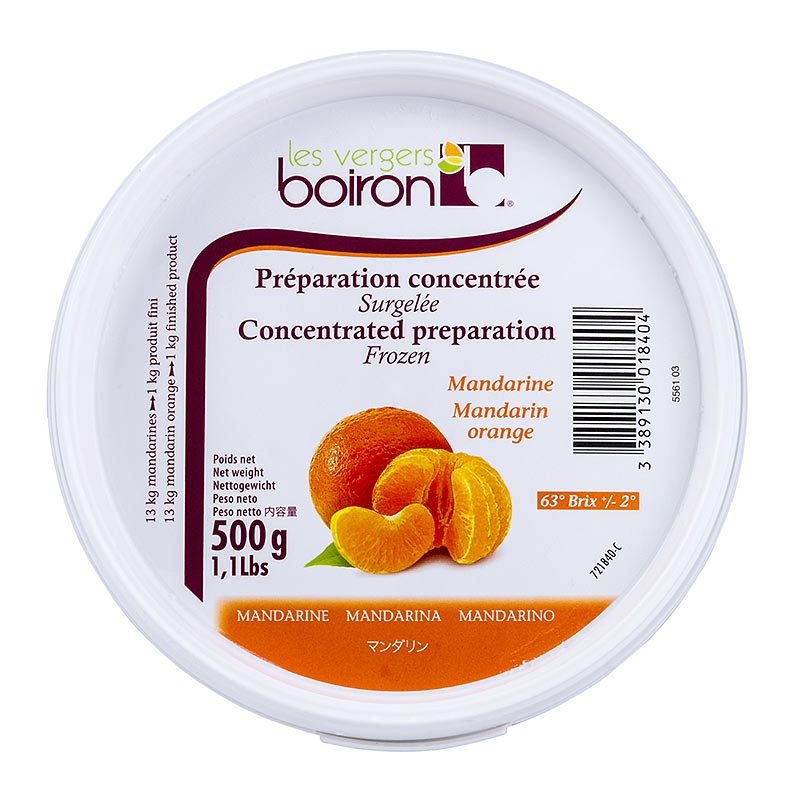 Concentrado Boiron - suco de tangerina - 500g - Pe pode