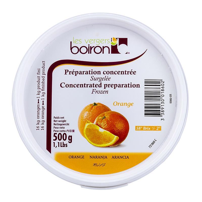 Suco concentrado de laranja, Boiron - 500g - Pe pode