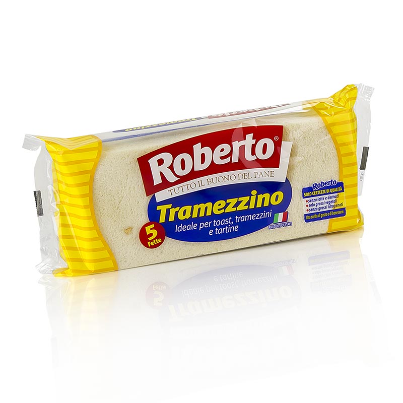 Roti Tramezzini, hiris lebih kurang 10x23cm - 250g, 5 keping - beg